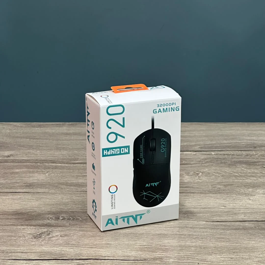 MOUSE GAMING AITNT G920 BLACK